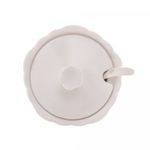 Acucareiro-de-Porcelana-com-Colher-e-Tampa-Alto-Relevo-Branco-105cm-x-95cm-Wolff