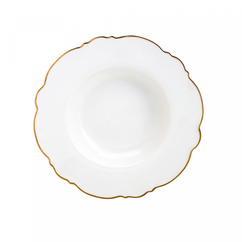 Aparelho-de-Jantar-42-Pecas-de-Porcelana-Maldivas-Branco-com-Fio-de-Ouro-Wolff