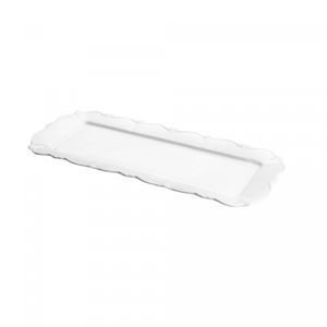 Travessa de Porcelana Fancy Branco 41cm x 17cm x 3cm - Wolff