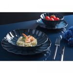 Prato-para-Sobremesa-de-Ceramica-Scallop-Azul-21cm-Wolff