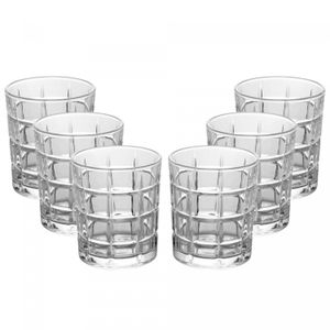 Conjunto 6 Copos para Whisky de Cristal Brooklyn 320ml - Wolff