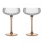 Conjunto-2-Tacas-Coupe-de-Vidro-com-Haste-Ambar-Classic-280ml-Wolff