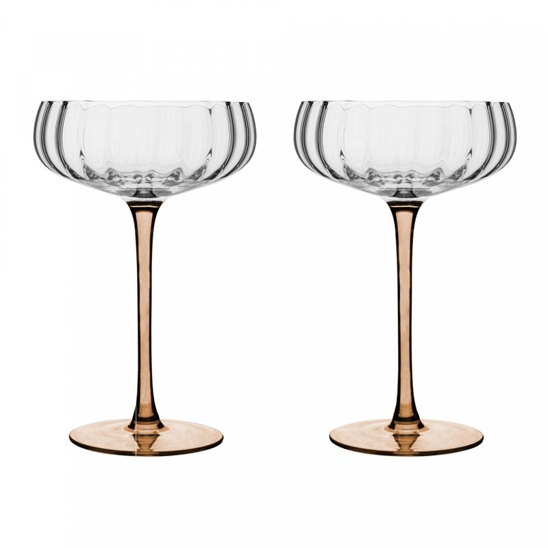 Conjunto-2-Tacas-Coupe-de-Vidro-com-Haste-Ambar-Classic-280ml-Wolff