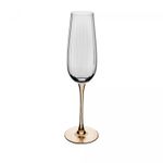 Conjunto-2-Tacas-para-Champanhe-De-Vidro-Com-Haste-Ambar-Classic-230Ml-Wolff