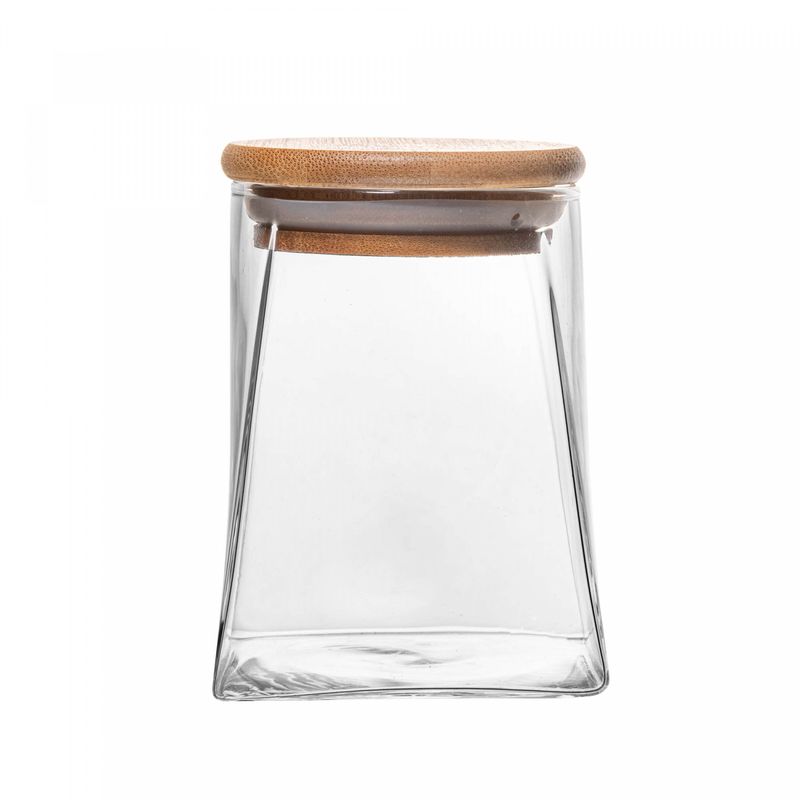 Porta-Mantimento-de-Vidro-Borossilicato-com-Tampa-de-Bambu-350ml-Wolff