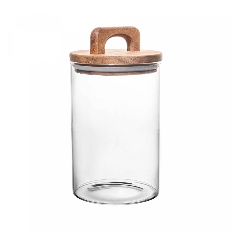 Porta-Mantimento-de-Vidro-Borossilicato-com-Tampa-de-Acacia-1L-Wolff