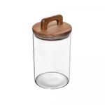 Porta-Mantimento-de-Vidro-Borossilicato-com-Tampa-de-Acacia-1L-Wolff