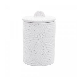 Conjunto 2 Peças para Banheiro de Cerâmica Floco Branco - Wolff