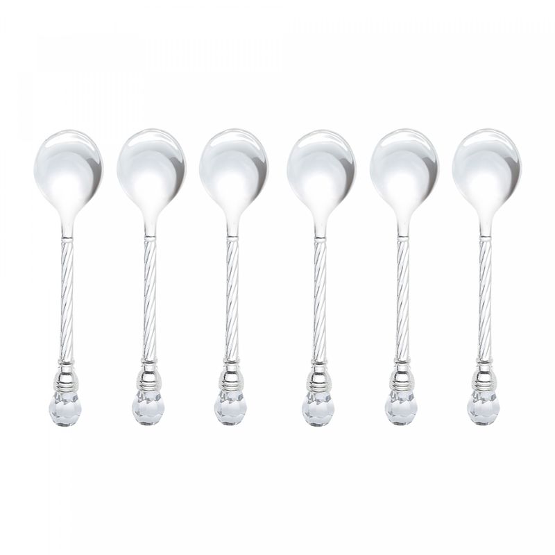 Conjunto-6-Colheres-de-Cafe-de-Zamac-Niquelado-Crystal-11cm-Wolff