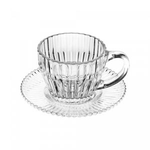 Conjunto 4 Xícaras de Café de Cristal Império 110ml - Wolff