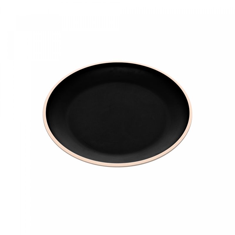 Prato-para-Pao-de-Melamina-Class-Preto-15cm-Wolff