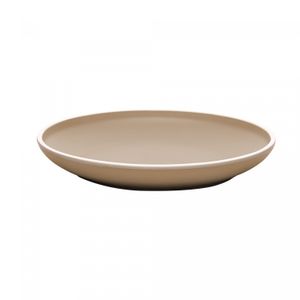 Prato de Sobremesa de Melamina Class Bege 21,5cm - Wolff