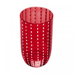 Copo Alto de Acrílico Orquídea Vermelho 450ml - Wolff