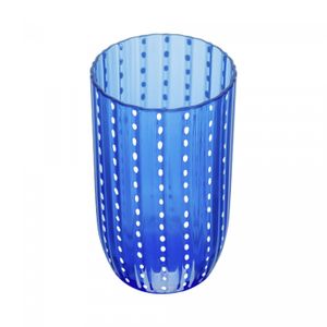 Copo Alto de Acrílico Orquídea Azul 450ml - Wolff