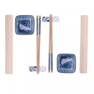Conjunto 8 Peças de Bambu para Sushi Koi - Wolff