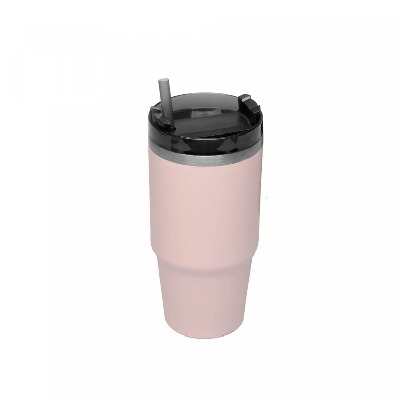Caneca-Termica-Parede-Dupla-SlimTerm-com-Base-Ergonomica-e-Canudo-Rosa-890ml-Wolff