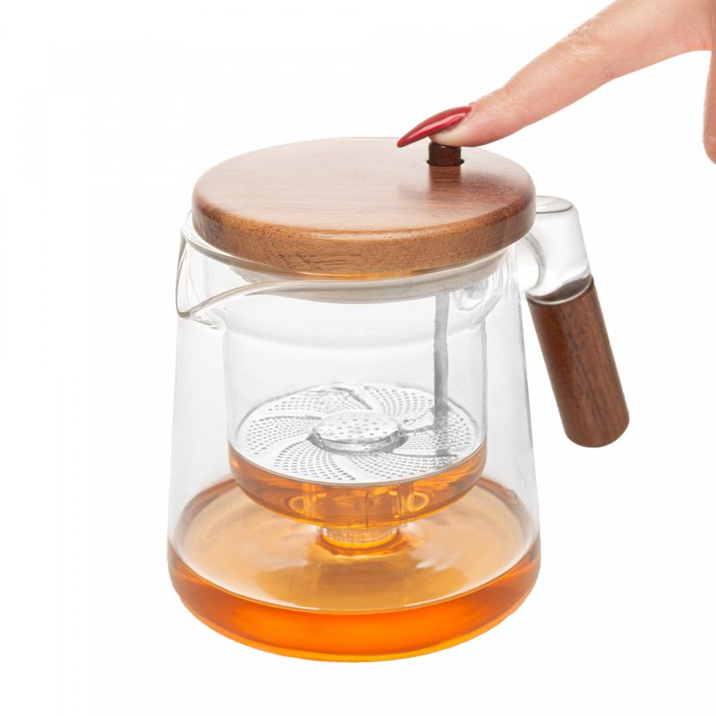 Chaleira-de-Vidro-Borossilicato-com-Tampa-e-Alca-de-Madeira-e-Botao-Infusor-Automatico-500ml-Wolff