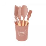 Conjunto-5-Utensilios-para-Confeitaria-de-Silicone-com-Suporte-Cinza-Wolff