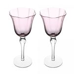 Conjunto-2-Tacas-para-Champanhe-Lily-250ml-Rosa-e-Cinza-Vidro-Wolff