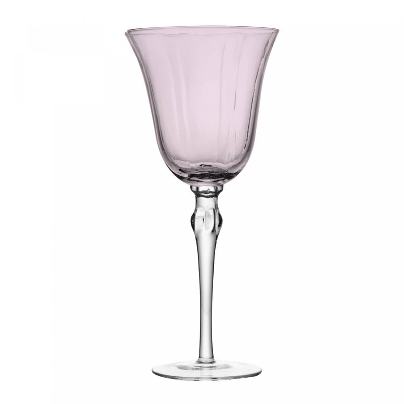 Conjunto-2-Tacas-para-Champanhe-Lily-250ml-Rosa-e-Cinza-Vidro-Wolff