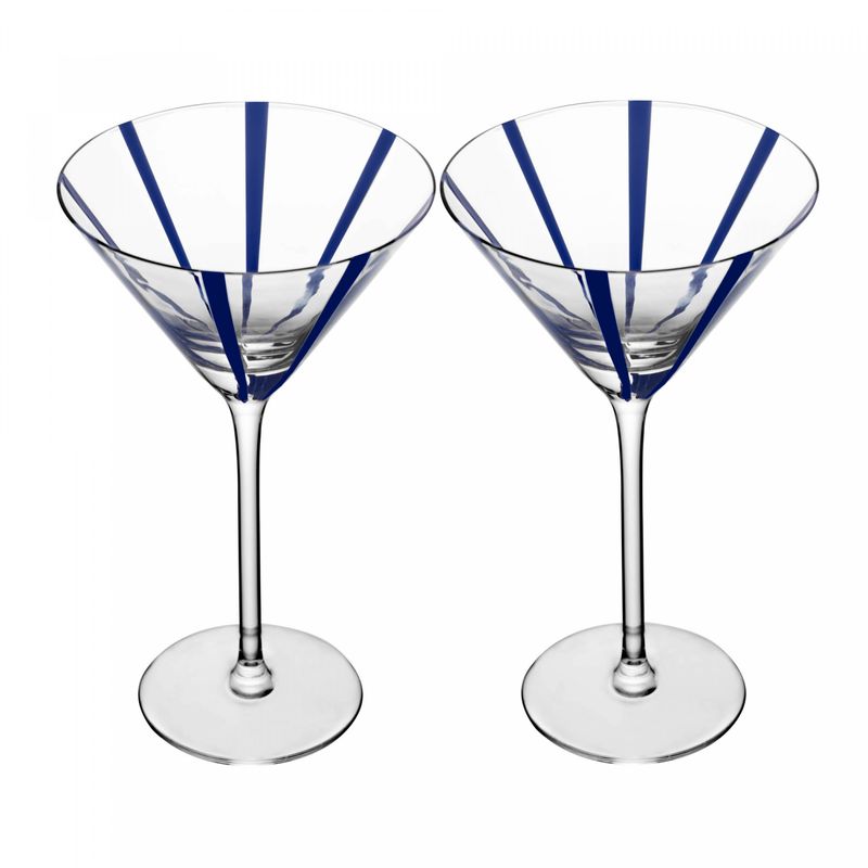 Conjunto-2-Tacas-para-Martini-Azura-220ml-Azul-Vidro-Wolff