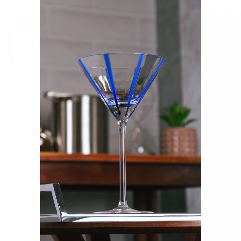 Conjunto-2-Tacas-para-Martini-Azura-220ml-Azul-Vidro-Wolff