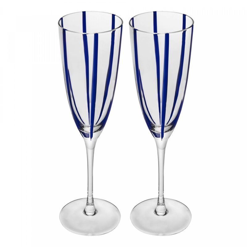 Conjunto-2-Tacas-para-Champanhe-Azura-200ml-Azul-Vidro-Wolff