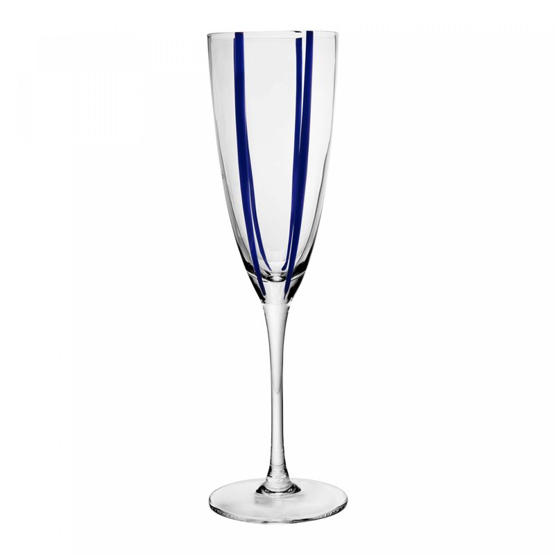 Conjunto-2-Tacas-para-Champanhe-Azura-200ml-Azul-Vidro-Wolff