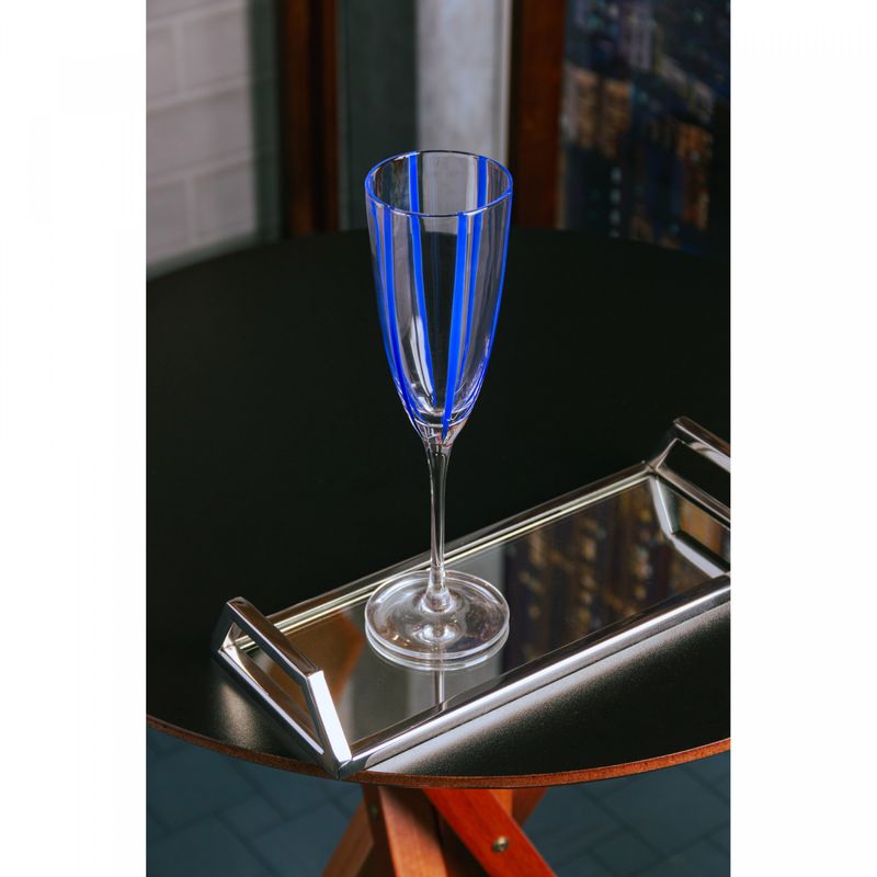 Conjunto-2-Tacas-para-Champanhe-Azura-200ml-Azul-Vidro-Wolff