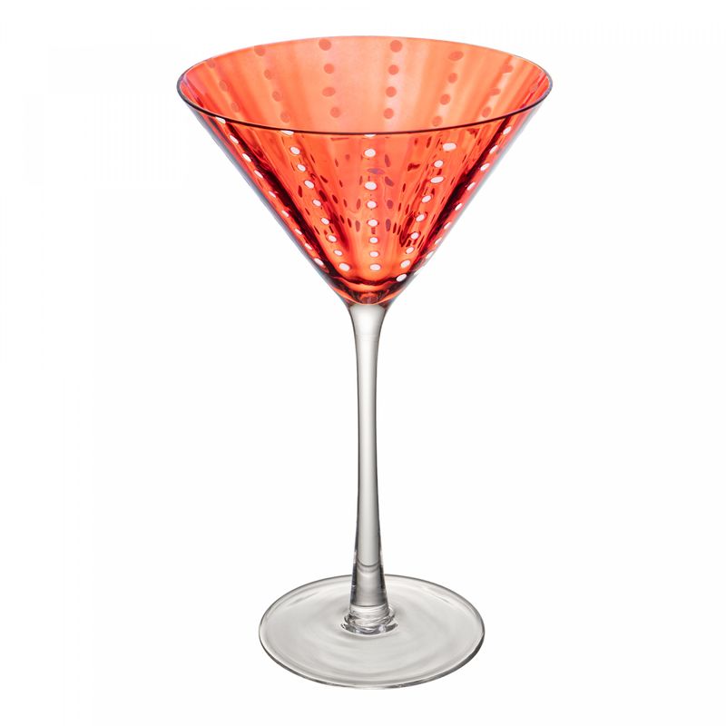 Conjunto-2-Tacas-para-Martini-Orquidea-220ml-Vermelho-Vidro-Wolff