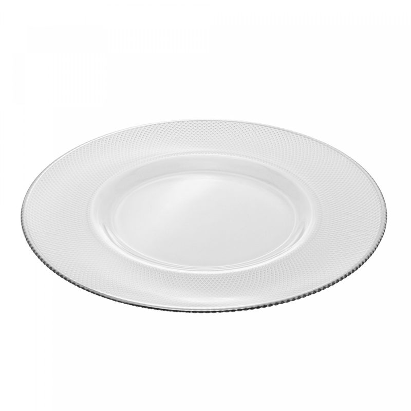Sousplat-com-Fio-Prata-Thin-Edge-33cm-Cristal-Wolff