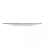 Sousplat-com-Fio-Prata-Thin-Edge-33cm-Cristal-Wolff