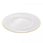 Sousplat-com-Fio-de-Ouro-Thin-Edge-33cm-Cristal-Wolff