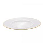 Sousplat-com-Fio-de-Ouro-Thin-Edge-33cm-Cristal-Wolff