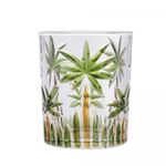 Copo-Baixo-Palm-Tree-Handpaint-340ml-Cristal-Ecologico-Wolff