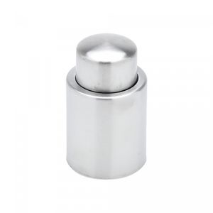 Tampa a Vácuo de Aço Inox para Vinho 5cm x 8cm - Wolff