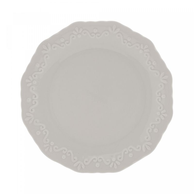Conjunto-6-Pratos-para-Sobremesa-de-Porcelana-Durable-Porcelain-Alto-Relevo-19-cm
