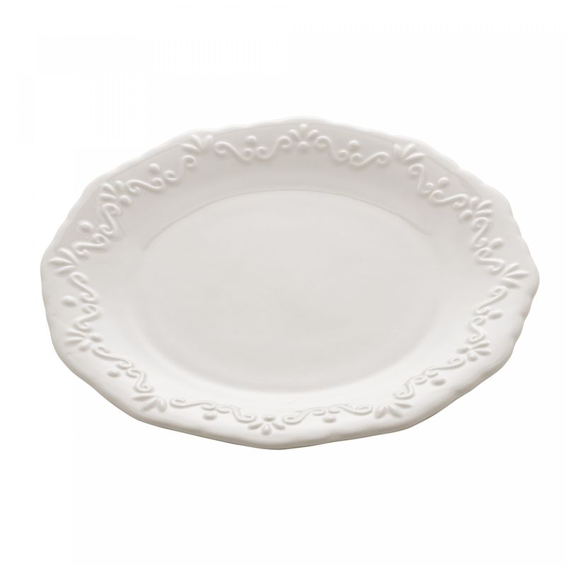 Conjunto-6-Pratos-para-Sobremesa-de-Porcelana-Durable-Porcelain-Alto-Relevo-19-cm