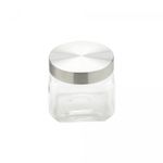 Porta-Mantimento-de-Vidro-com-Tampa-de-Aco-Quadrado-2L-Wolff