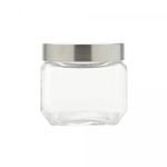 Porta-Mantimento-de-Vidro-com-Tampa-de-Aco-Quadrado-2L-Wolff
