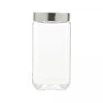 Porta-Mantimento-de-Vidro-com-Tampa-de-Aco-Quadrado-2L-Wolff