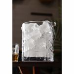 Balde-para-Gelo-de-Vidro-com-Pegador-Flor-de-Lotus-15cm-x-13cm-x-14cm-Wolff