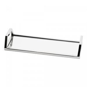 Bandeja de Aço Inox com Espelho 30cm x 12cm x 5cm - Wolff