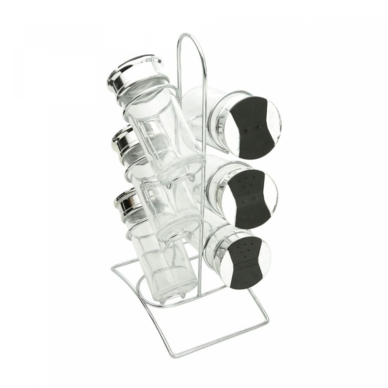 Conjunto-6-Porta-Temperos-de-Vidro-com-Tampa-Plastica-e-Suporte-Metal-Tinno-14cm-x-10cm-x-29cm