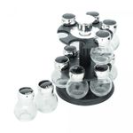 Conjunto-12-Porta-Temperos-de-Vidro-com-Tampa-Plastica-e-Base-Giratoria-Poli-Preta-20cm-x-225cm