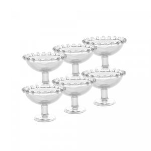 Conjunto 6 Taças de Cristal Pearl 8cm x 6cm - Wolff
