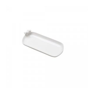 Conjunto 4 Petisqueiras de Porcelana Birds 16cm x 7cm x 3,5cm - Wolff