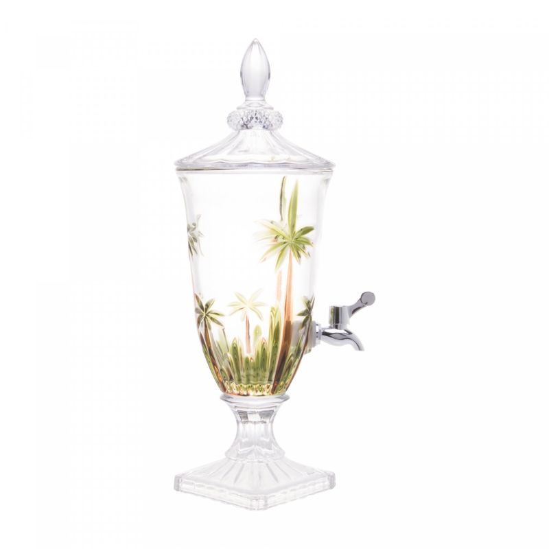 Suqueira-de-Cristal-Ecologico-com-Pe-e-Tampa-Palm-Tree-Handpaint-2L-Wolff