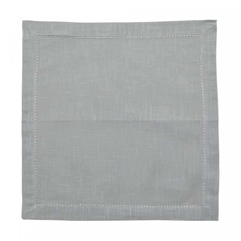 Conjunto-2-Guardanapos-Ponto-Ajour-de-Algodao-Luxo-Cinza-Claro-40cm-x-40cm-Wolff