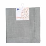 Conjunto-2-Guardanapos-Ponto-Ajour-de-Algodao-Luxo-Cinza-Claro-40cm-x-40cm-Wolff